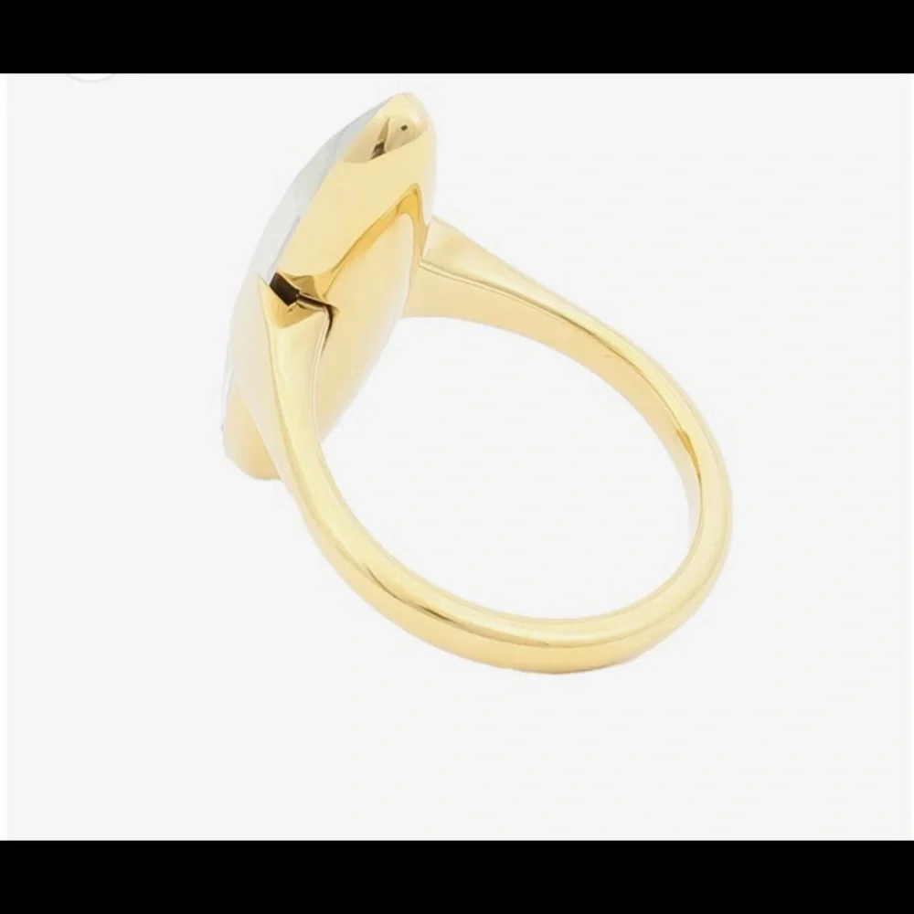 🆕🔥 SIZE 8 Calvin Klein Women's Continuity Slim Oval Ring - Picture 4 of 4